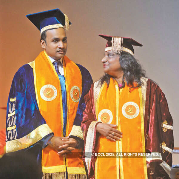 A convocation ceremony