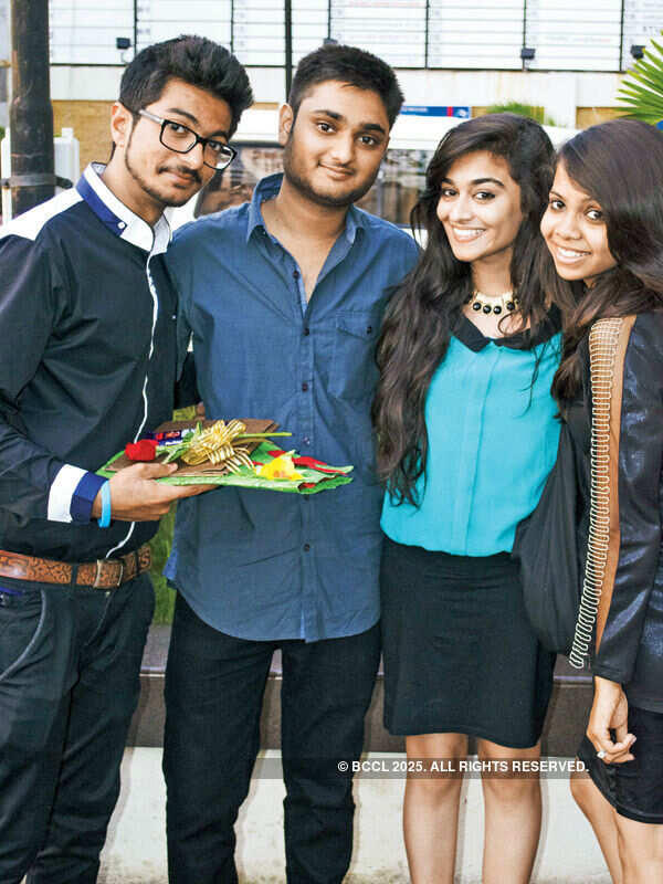 A grand freshers party