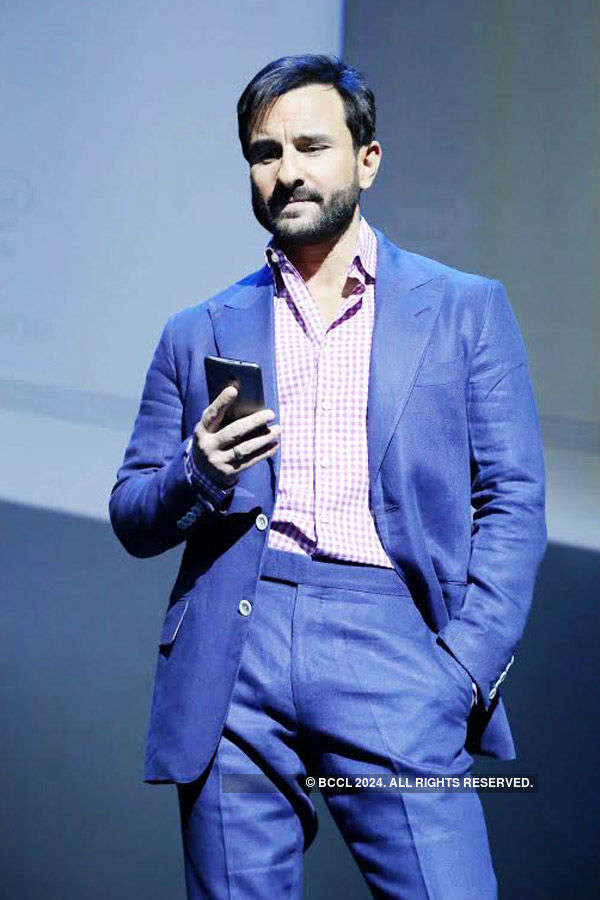 Saif launches Asus phone