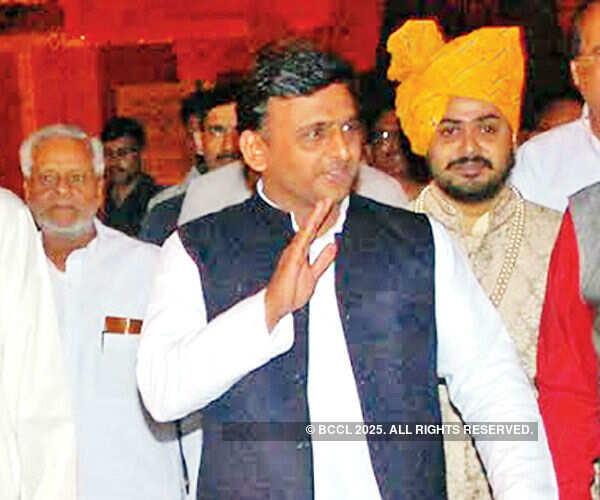 A gala wedding ceremony