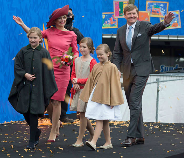 Dutch Royal Family Attends King's Day