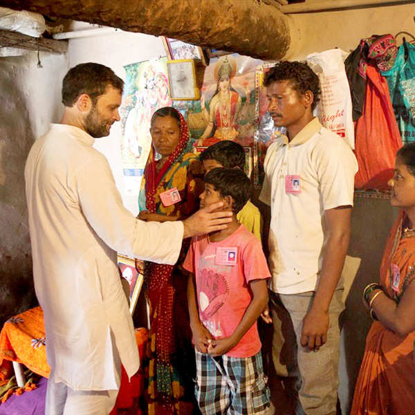 Rahul treks 15km in 43°C to visit 5 villages
