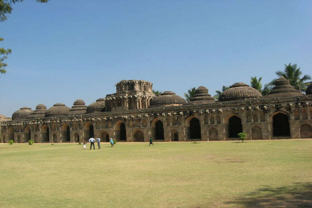 Zenana Enclosure and Elephant Stables Elephant stables
