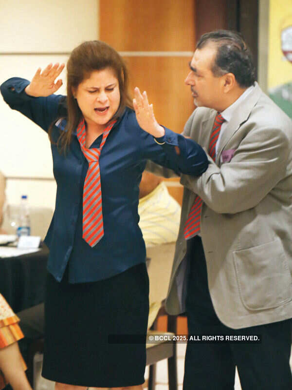 Play-acting over dinner