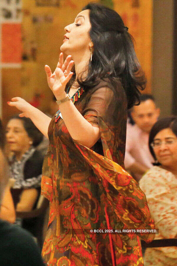 Play-acting over dinner