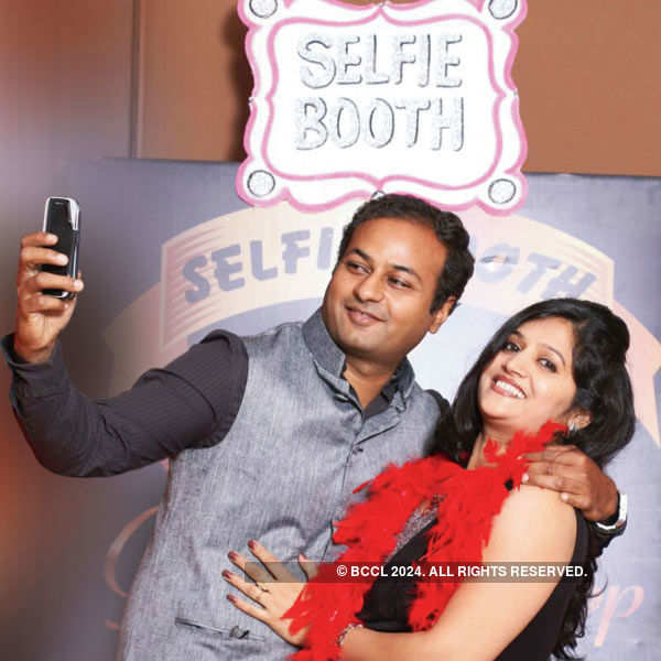 Selfie booth rocks the party