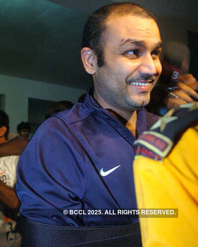 Virender Sehwag at NCA