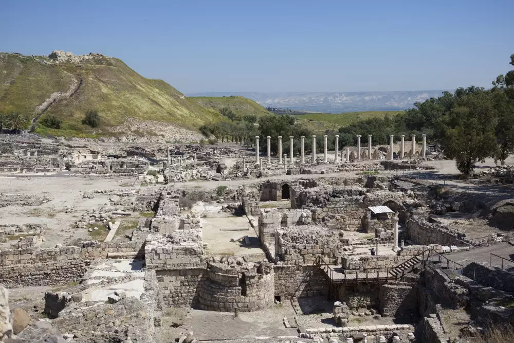 archeological site in jordan