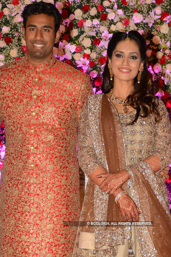 Sunil & Leela's wedding reception