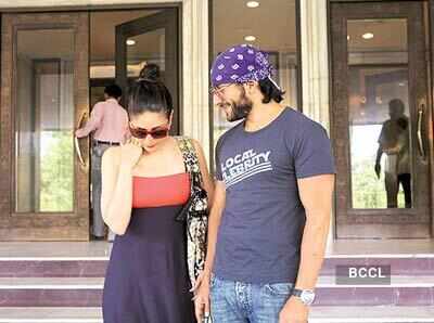 Kareena & Saif in Delhi
