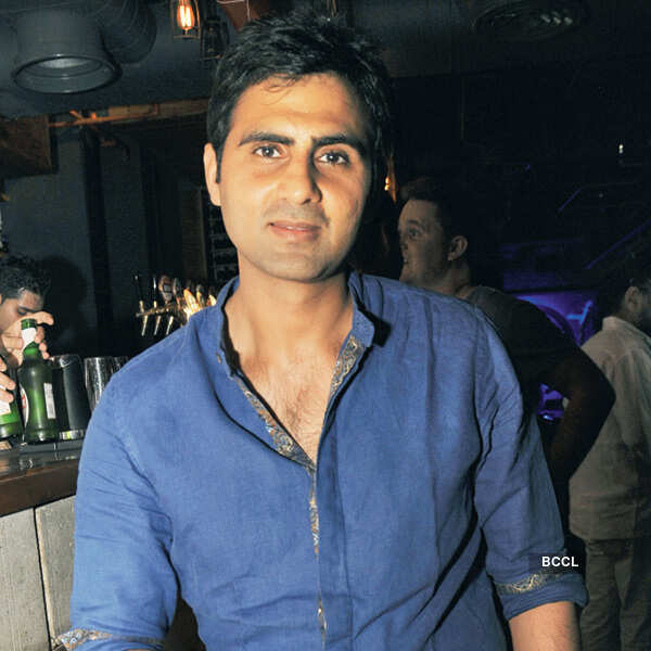 Gorillas at a dance party