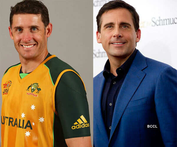 Michael looks similar with actor Steve Photogallery - Times of India