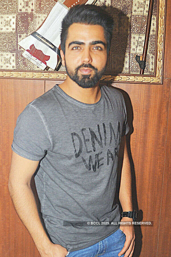 Hardy Sandhu during the party Photogallery - Times of India