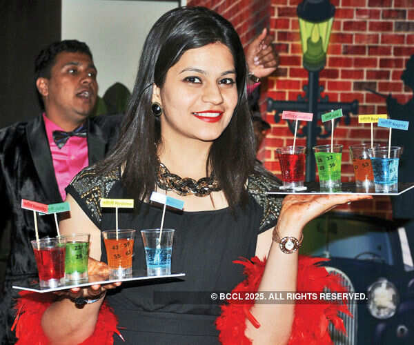 A colourful platter during the party Photogallery - Times of India