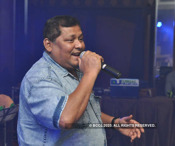 Kharaj during the premiere of Bengali movie Room 103 Photogallery Times of India