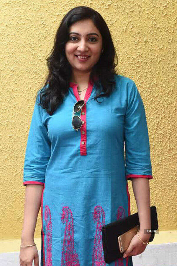 Uma is all smiles during the launch of Revive Fitness Station- Photogallery  - Times of India