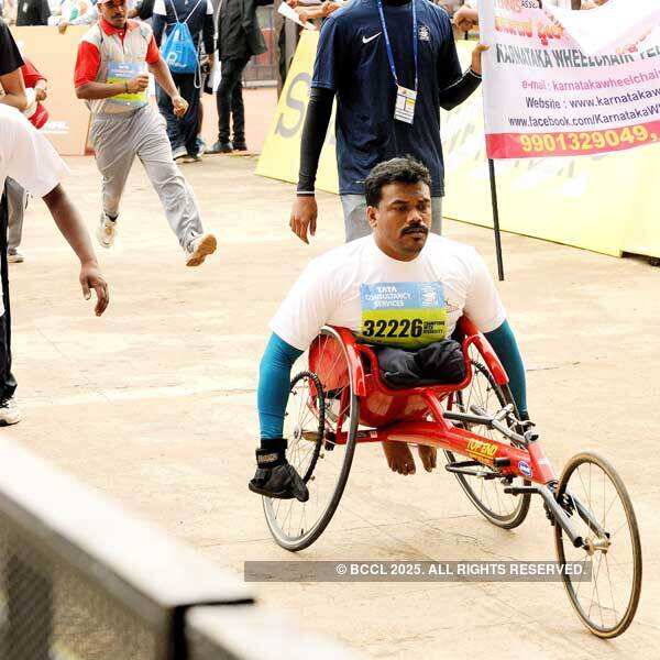 Champions with Disability, participants take part in a TCS World 10k run in Bengaluru  Photogallery Times of India