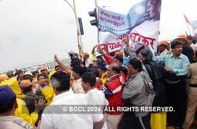 Shiv Sena protest