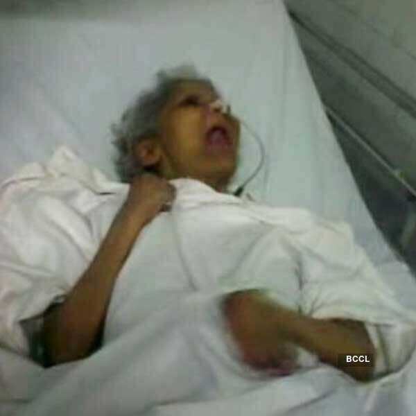 Shanbaug was rushed out of the tiny room attached to ward number 4 that has been her home for four decades on Tuesday  Photogallery Times of India