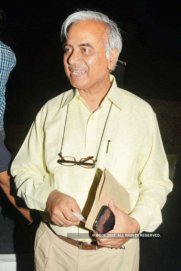 Seshadri Chari during a party Photogallery - Times of India