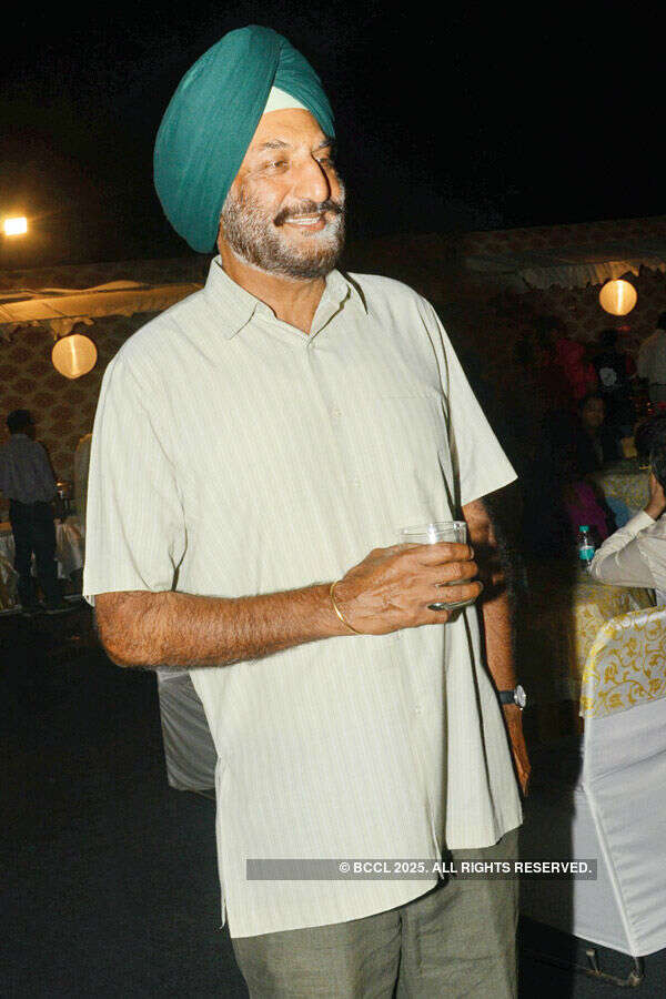General KMS Shergill during a party Photogallery - Times of India