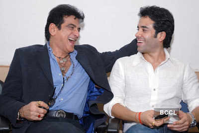 Tusshar with dad