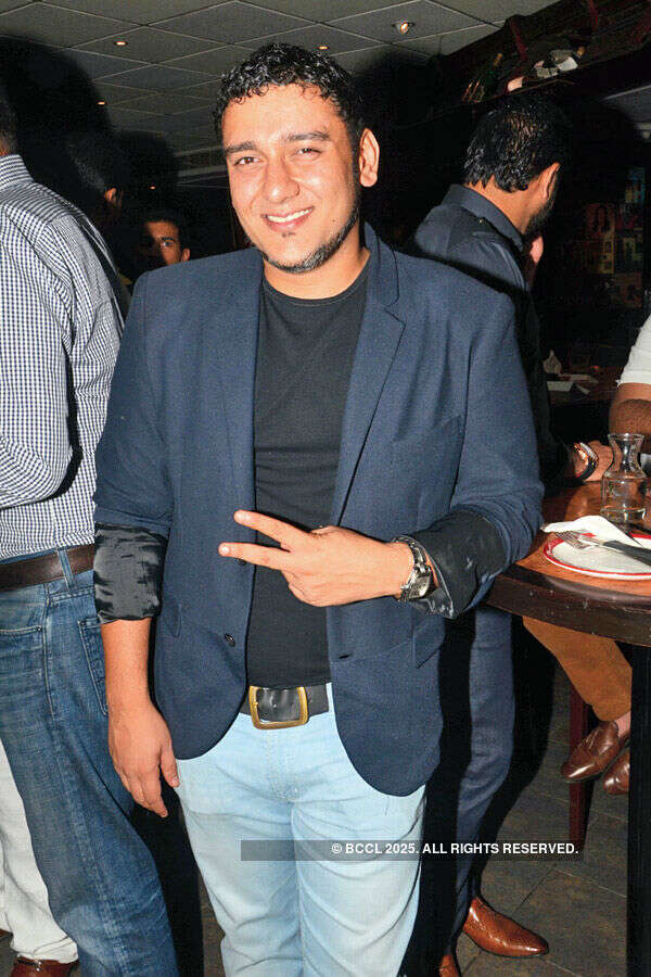 Rohan Jetley poses during a party Photogallery - Times of India