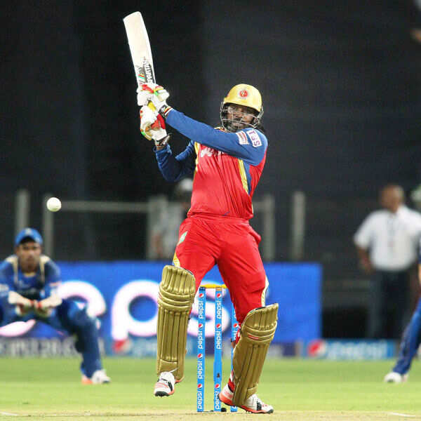 Though Gayle had much of the strike Photogallery - Times of India