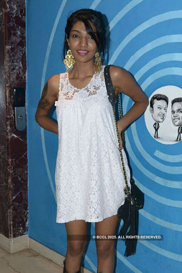 Sucheta poses during a party Photogallery - Times of India