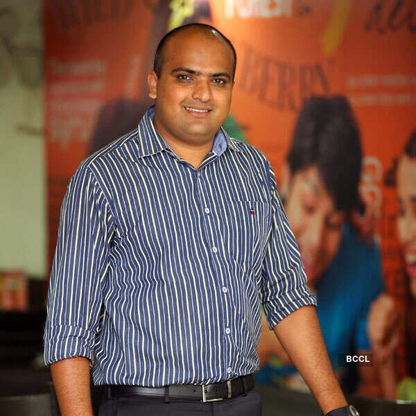 Jobin Thomas at the launch of Polar Bear Photogallery Times of India