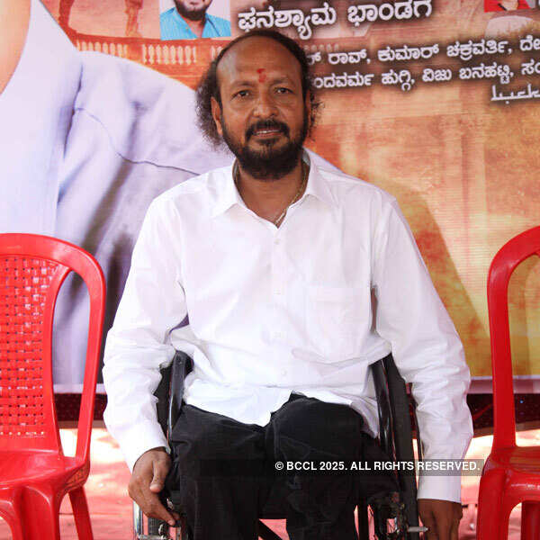 Producer Ghanshyam during the launch  Photogallery Times of India