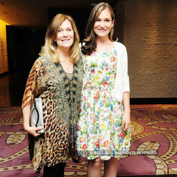 Hannah and Melody attend the engagement ceremony Photogallery - Times of India