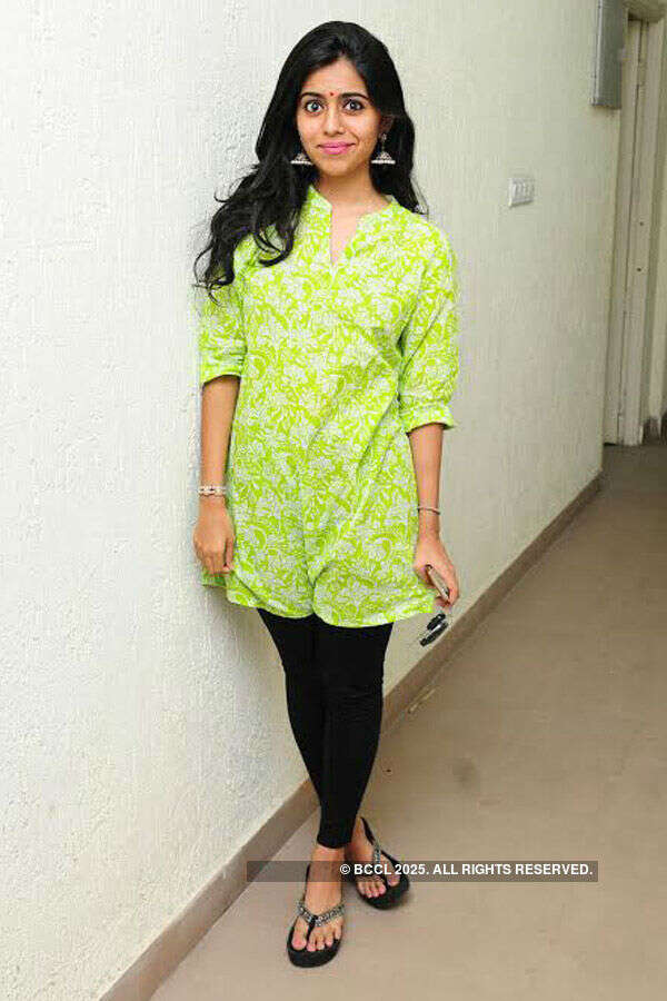 Gayatri during an event Photogallery - Times of India