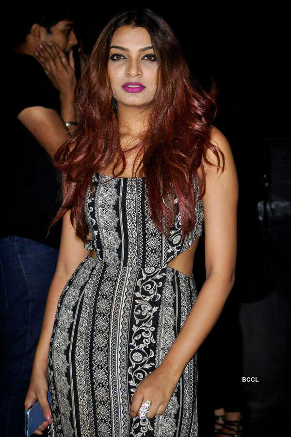 Ekta Rathod during the birthday party Photogallery - Times of India