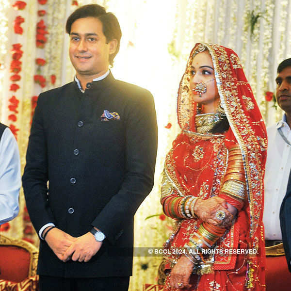 Jaivardhan & Sreejamya's wedding reception