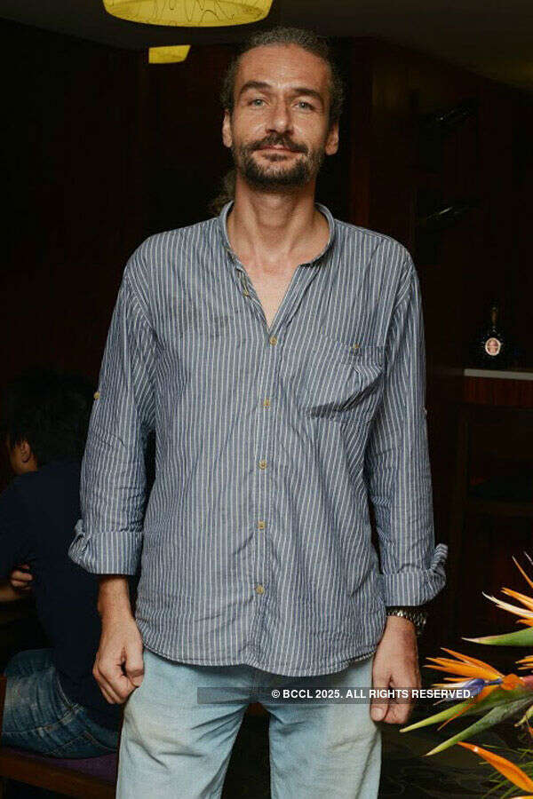 Sergey Yaroshinsky during the launch of a Japanese restaurant  Photogallery - Times of India