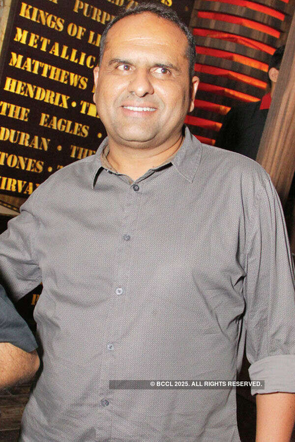 Ashwini Chaudhary during the party  Photogallery - Times of India