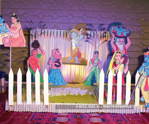 The Krishna theme Photogallery - Times of India