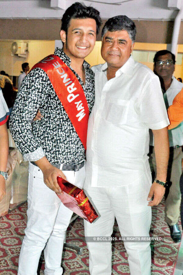 Sahil (L) during the party Photogallery - Times of India