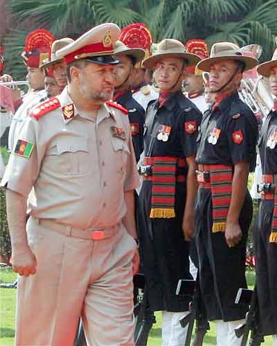 Afghan Army Chief in India