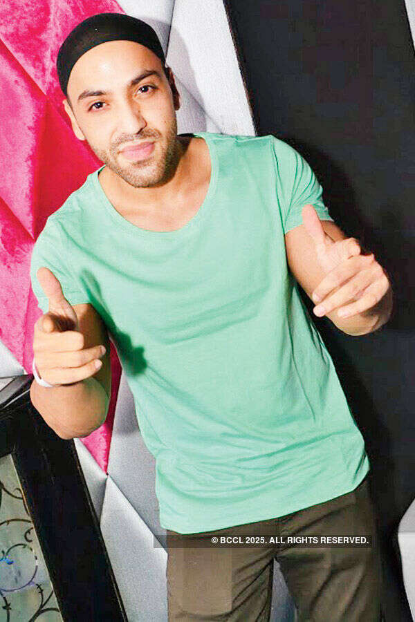 Pushppreet Singh during a party Photogallery - Times of India