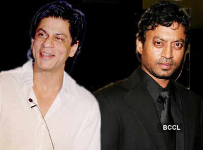 Irrfan Khan with SRK