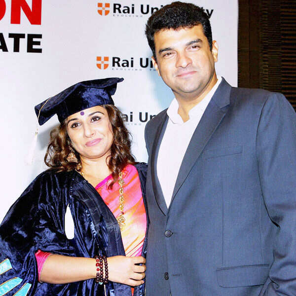 Vidya Balan with husband Siddharth Roy Kapur Vidya Balan with husband Siddharth Roy Kapur