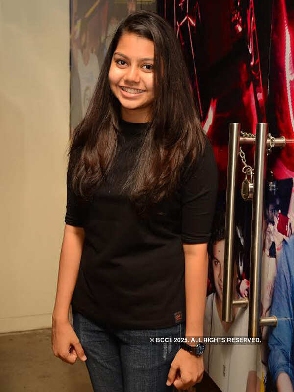 Nikhita during a party in Kismet, Hyderabad