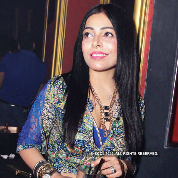 DJ Pia during a Saturday night bash DJ Pia during a Saturday night bash