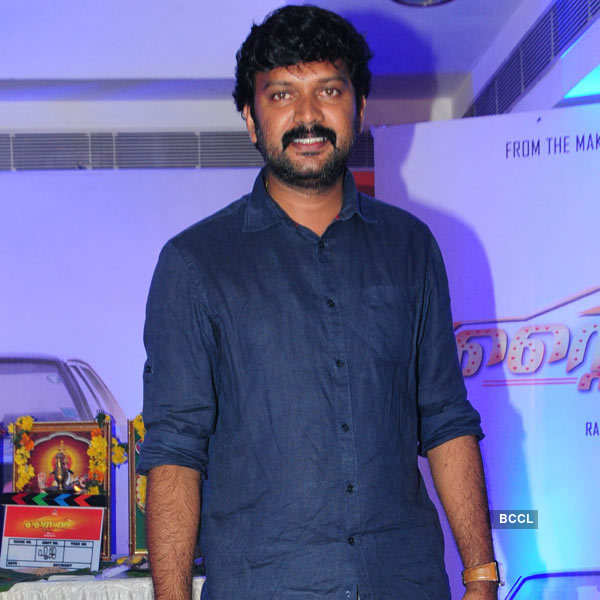 Celebs at a movie launch puja