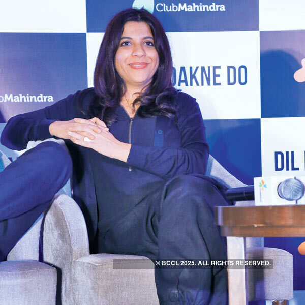 Zoya Akhtar during Dil Dhadakne Do's promotional Photogallery Times of India