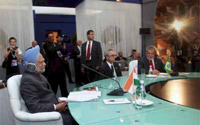 PM at G-5 meeting