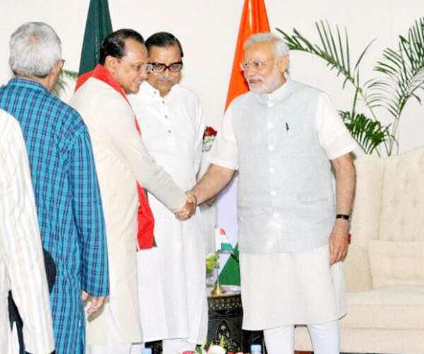 India and Bangladesh yesterday had Photogallery - Times of India