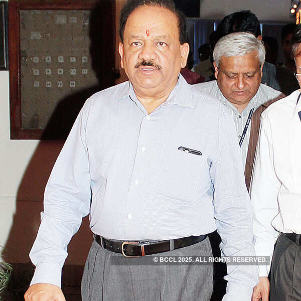 Dr Harsh Vardhan during a get together